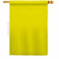 Guarderia Yellow Novelty Merchant 28 x 40 in. Double-Sided Horizontal House Flags for  Banner Garden GU3903896